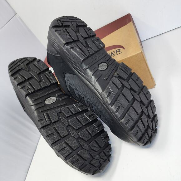 Avenger 10.5 Black Slip Resistant Safety Work Shoes - Picture 4 of 10